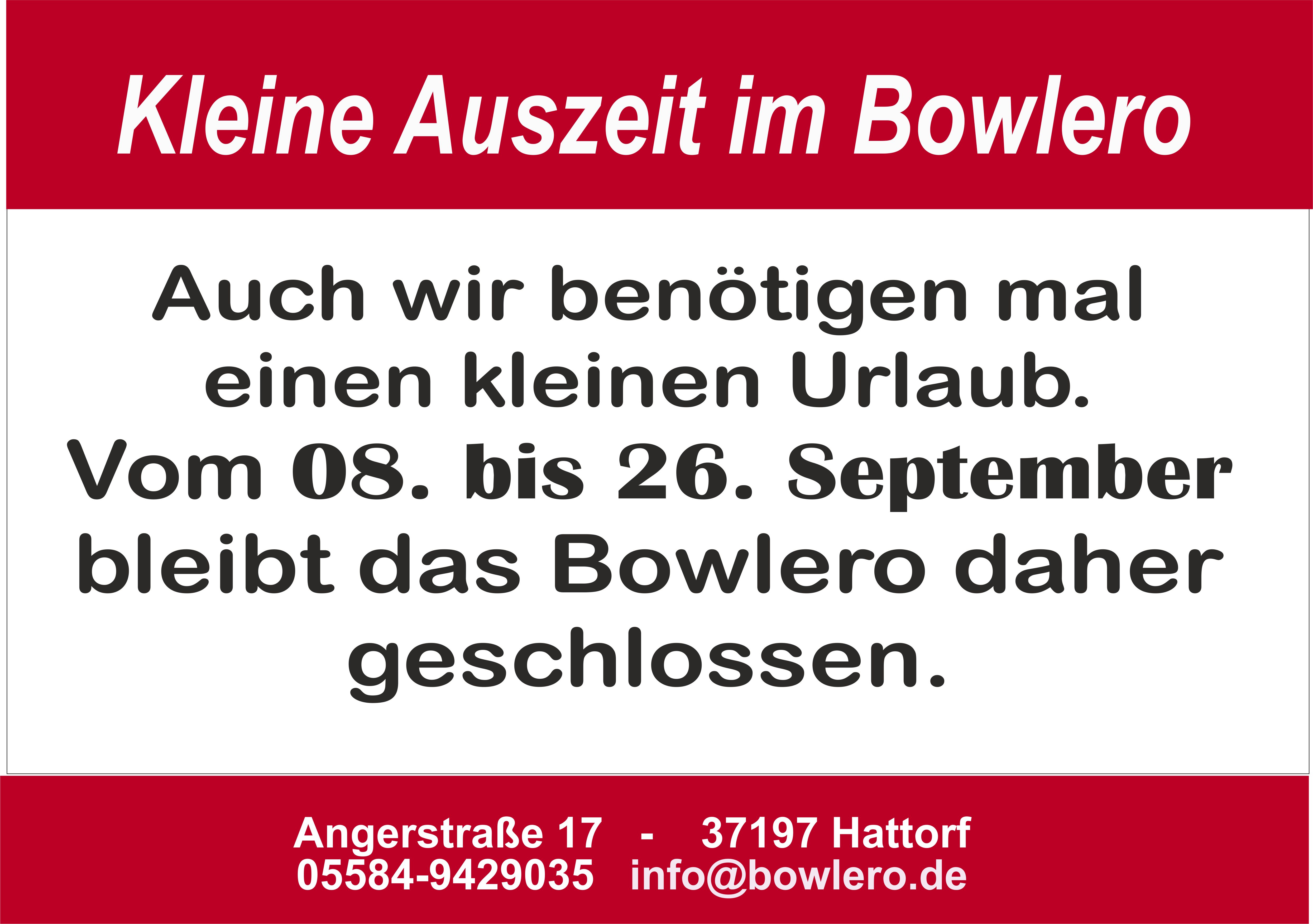 Kleine Auszeit